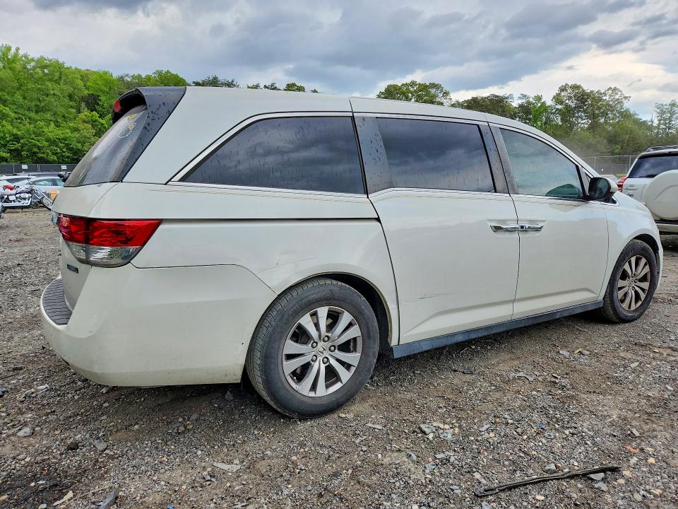 53155946 :رقم المزاد ، 5FNRL5H63FB077606 vin ، 2015 Honda Odyssey مزاد بيع