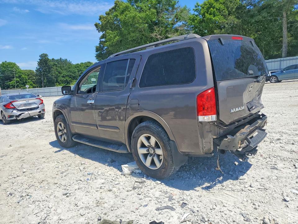 54335726 :رقم المزاد ، 5N1BA0ND2FN618316 vin ، 2015 Nissan Armada مزاد بيع