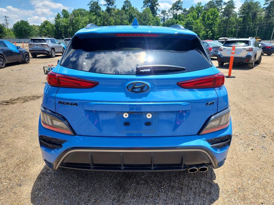 2022 Hyundai Kona მანქანა იყიდება აუქციონზე, vin: KM8K33A37NU805273, აუქციონის ნომერი: 53341526