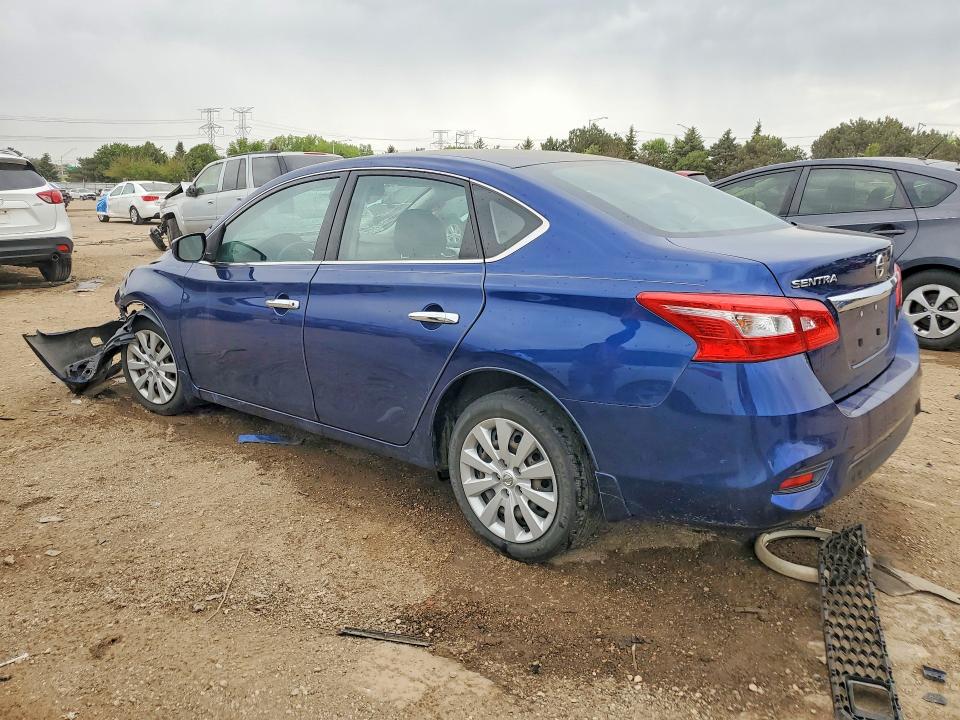 53071056 :رقم المزاد ، 3N1AB7AP9JY215227 vin ، 2018 Nissan Sentra مزاد بيع