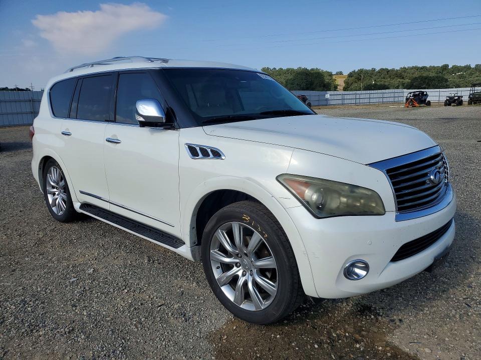 52581796 :رقم المزاد ، JN8AZ2NE9C9020777 vin ، 2012 Infiniti Qx56 مزاد بيع