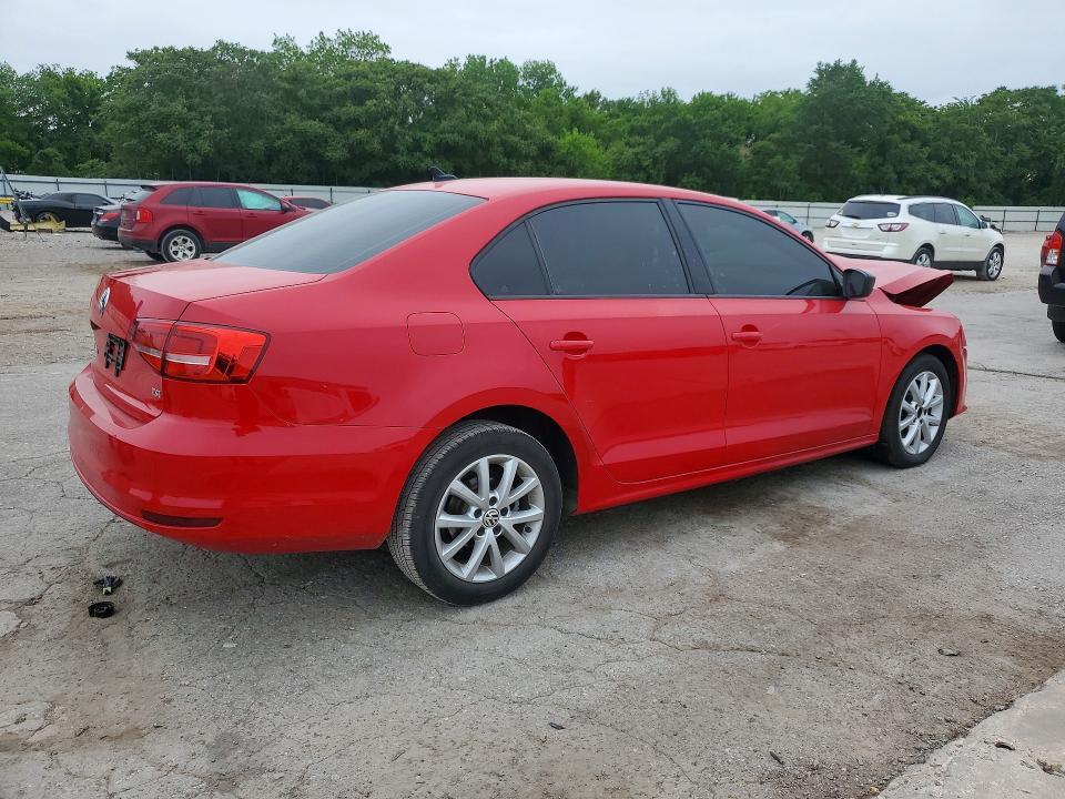 52599866 :رقم المزاد ، 3VWD17AJ1FM259212 vin ، 2015 Volkswagen Jetta مزاد بيع