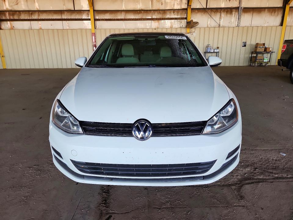2016 Volkswagen Golf მანქანა იყიდება აუქციონზე, vin: 3VW217AUXGM014606, აუქციონის ნომერი: 54342656