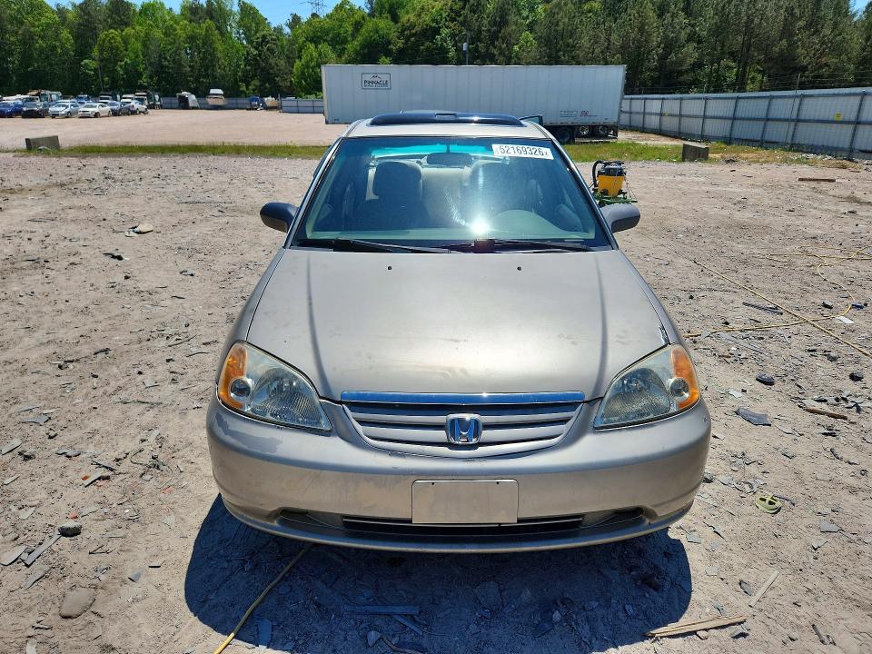 Aukcja sprzedaży 2002 Honda Civic, vin: 1HGES26752L022031, numer aukcji: 52169326