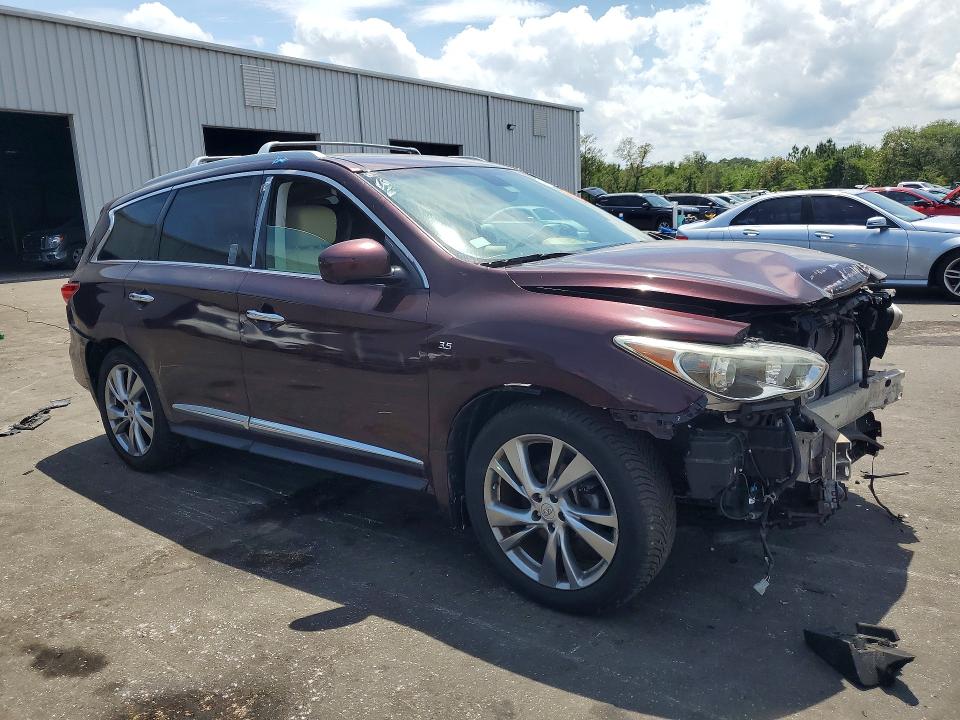 54450486 :رقم المزاد ، 5N1AL0MN6FC551554 vin ، 2015 Infiniti Qx60 مزاد بيع