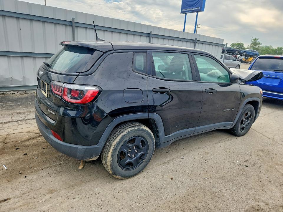 Продажа на аукционе авто 2019 Jeep Compass, vin: 3C4NJCAB5KT772505, номер лота: 55116956