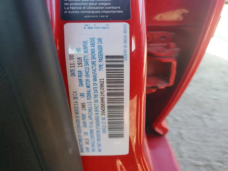 Продаж на аукціоні авто 2001 Volkswagen Jetta, vin: 3VWSB69M61M109621, номер лоту: 55446326