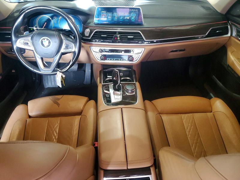2016 Bmw 750 მანქანა იყიდება აუქციონზე, vin: WBA7F0C50GGL99687, აუქციონის ნომერი: 53955506