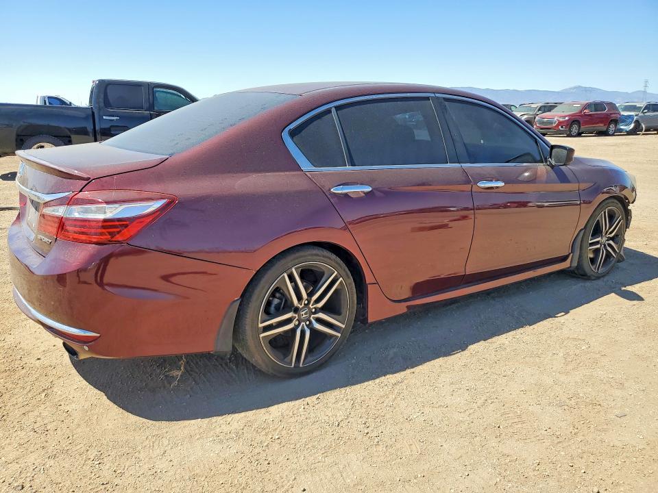 53778826 :رقم المزاد ، 1HGCR2F58GA162174 vin ، 2016 Honda Accord مزاد بيع