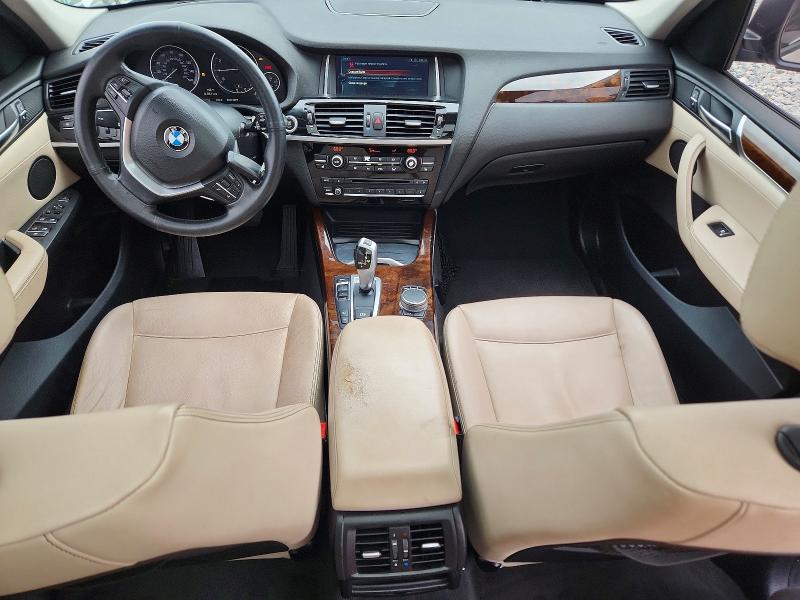 2017 Bmw X3 მანქანა იყიდება აუქციონზე, vin: 5UXWX9C50H0T09205, აუქციონის ნომერი: 53332916