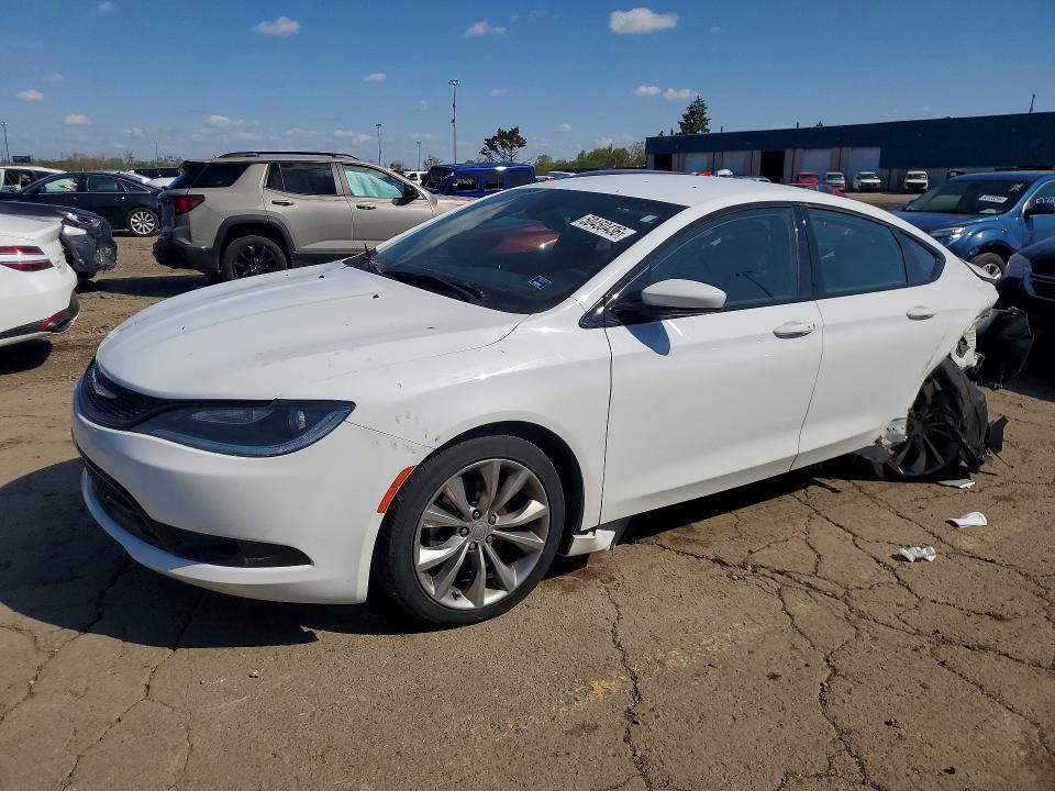 2015 Chrysler 200 მანქანა იყიდება აუქციონზე, vin: 1C3CCCBBXFN712620, აუქციონის ნომერი: 50450436