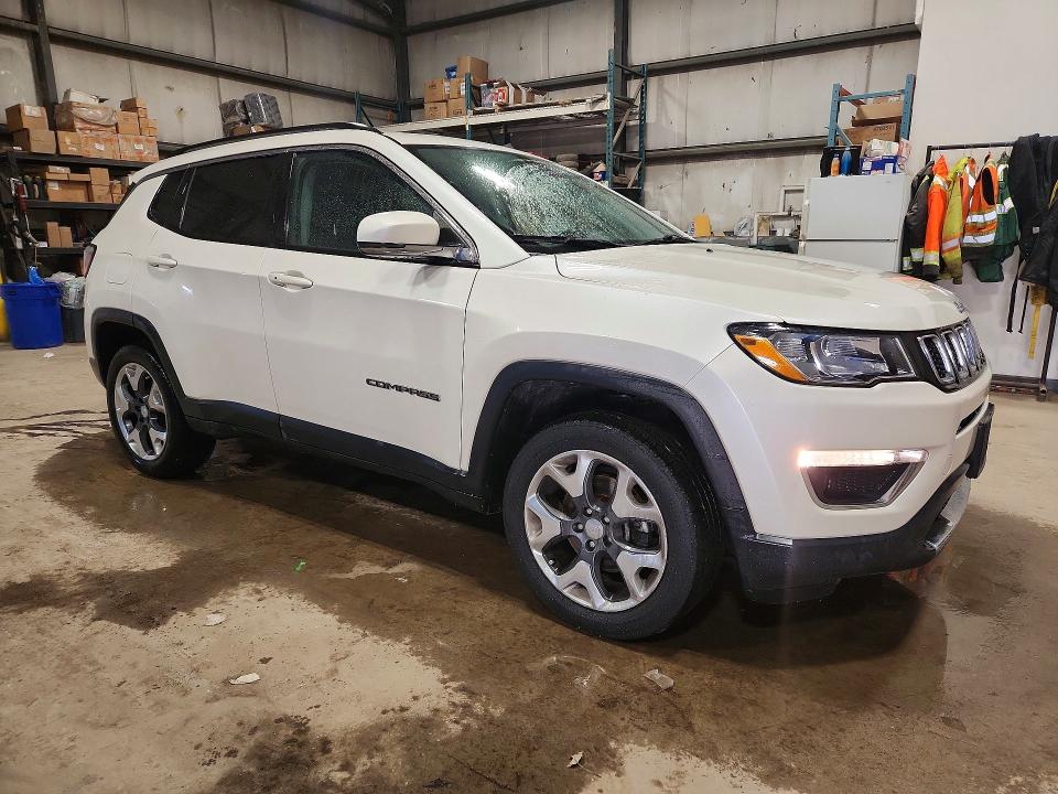 2018 Jeep Compass მანქანა იყიდება აუქციონზე, vin: 3C4NJDCB5JT107329, აუქციონის ნომერი: 52119606