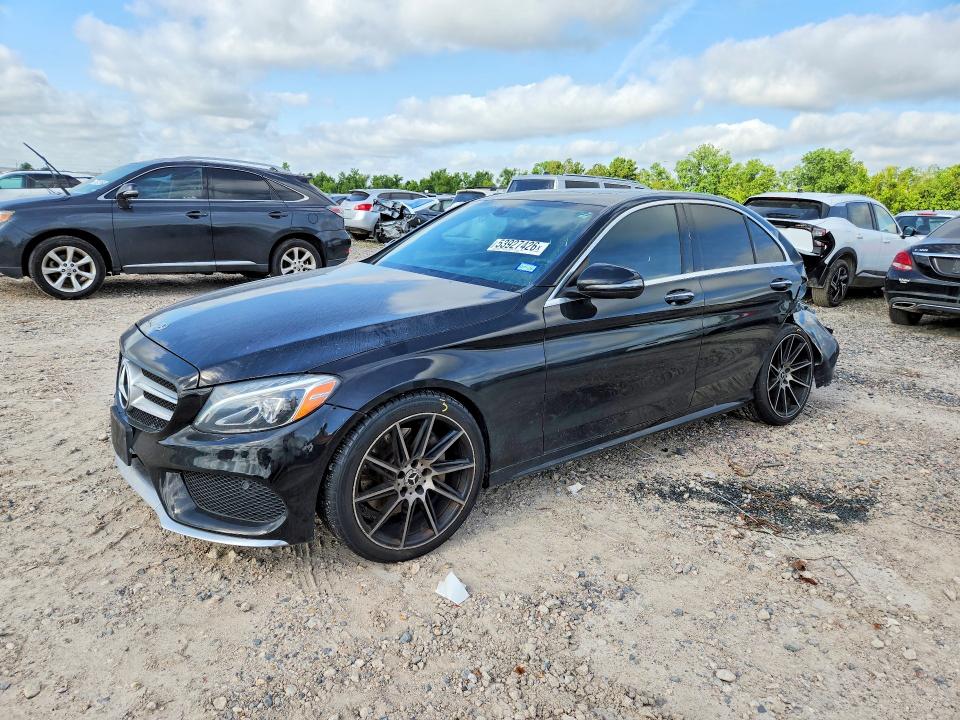 2018 Mercedes-benz C მანქანა იყიდება აუქციონზე, vin: 55SWF4JB7JU264060, აუქციონის ნომერი: 53927426