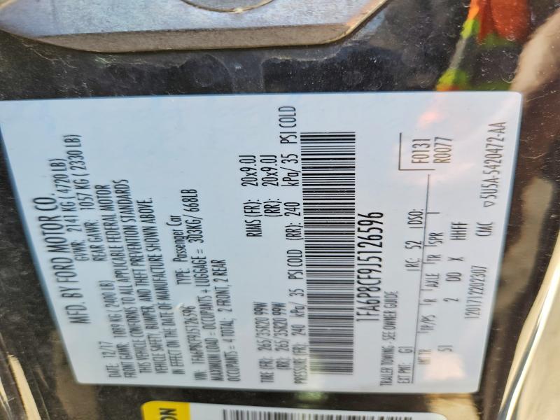 Aukcja sprzedaży 2018 Ford Mustang, vin: 1FA6P8CF9J5126596, numer aukcji: 52995656