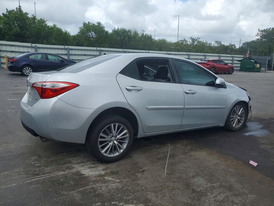 53880366 :رقم المزاد ، 5YFBURHE4FP250714 vin ، 2015 Toyota Corolla مزاد بيع
