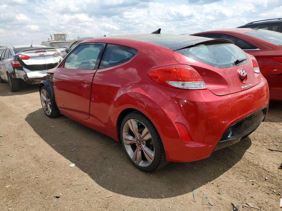 2013 Hyundai Veloster მანქანა იყიდება აუქციონზე, vin: KMHTC6AD3DU155080, აუქციონის ნომერი: 52358976