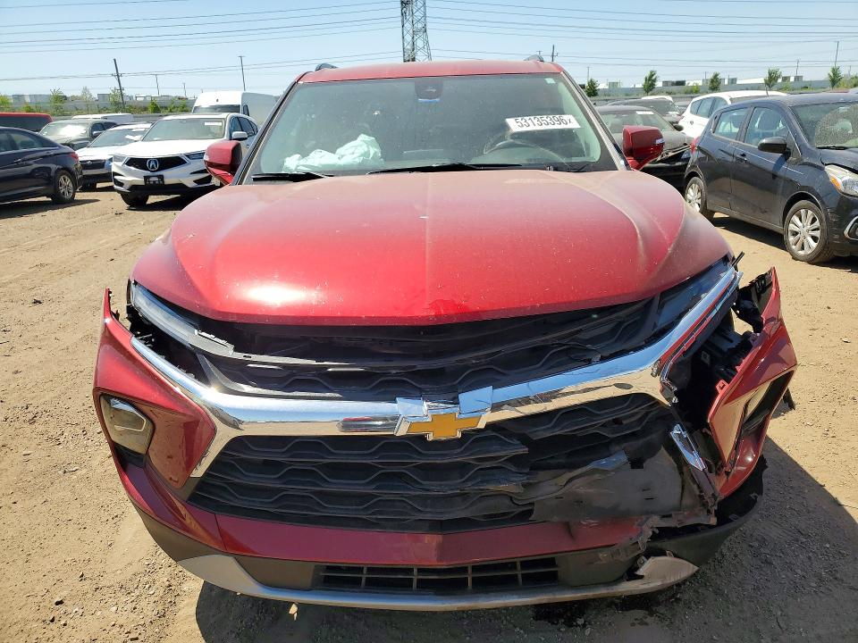 53135396 :رقم المزاد ، 3GNKBJRS0RS127809 vin ، 2024 Chevrolet Blazer مزاد بيع