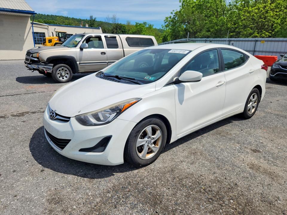 55011516 :رقم المزاد ، 5NPDH4AE4EH467878 vin ، 2014 Hyundai Elantra مزاد بيع