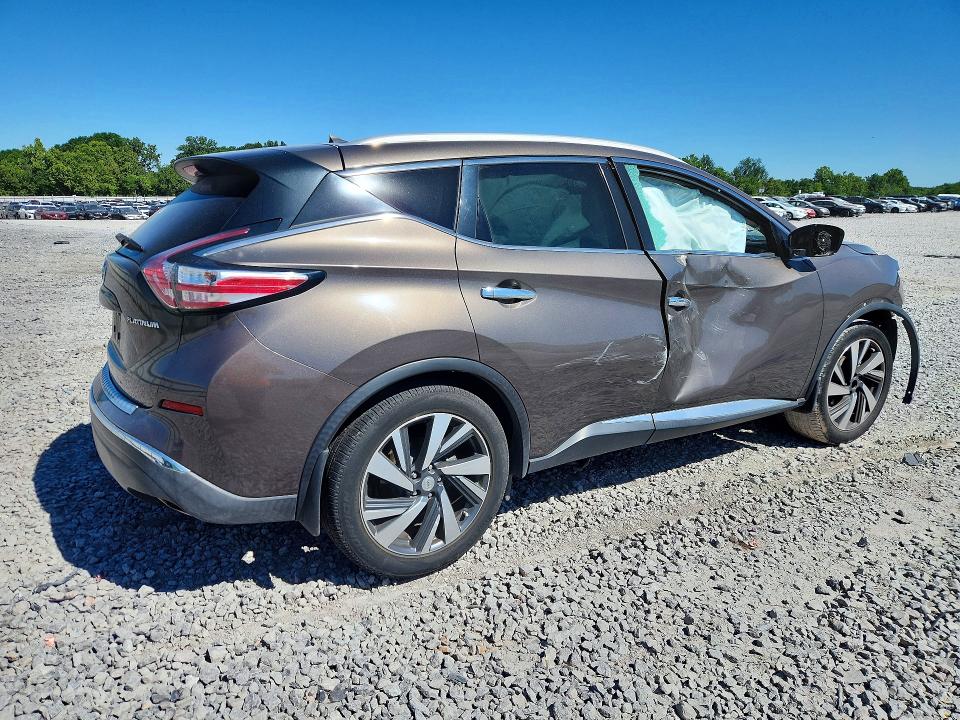 Продажа на аукционе авто 2015 Nissan Murano, vin: 5N1AZ2MG6FN210459, номер лота: 53554466