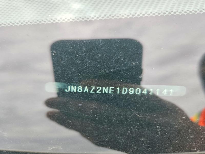 52213066 :رقم المزاد ، JN8AZ2NE1D9041141 vin ، 2013 Infiniti Qx56 مزاد بيع