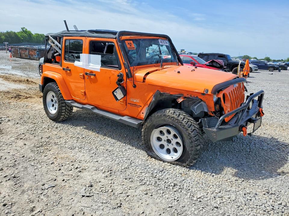 Продаж на аукціоні авто 2013 Jeep Wrangler Unlimited, vin: 1C4BJWEG0DL507158, номер лоту: 46783746
