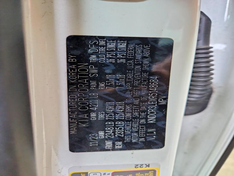 55347906 :رقم المزاد ، KNDCR3LEXR5148684 vin ، 2024 Kia Niro مزاد بيع