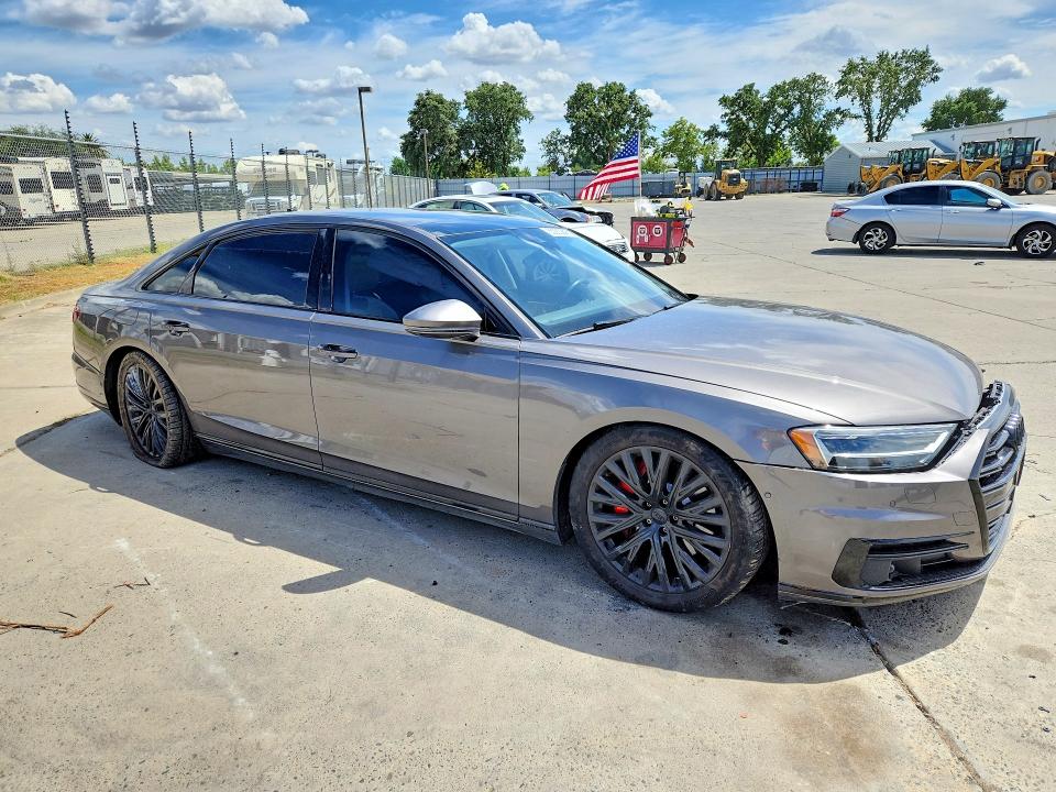 2019 Audi A8 მანქანა იყიდება აუქციონზე, vin: WAU8DAF87KN012109, აუქციონის ნომერი: 55233946