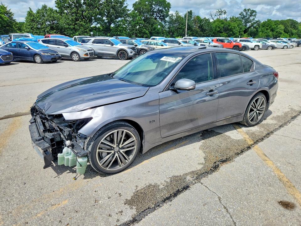 Auction sale of the 2016 Infiniti Q50, vin: JN1EV7AR6GM340787, lot number: 55077176