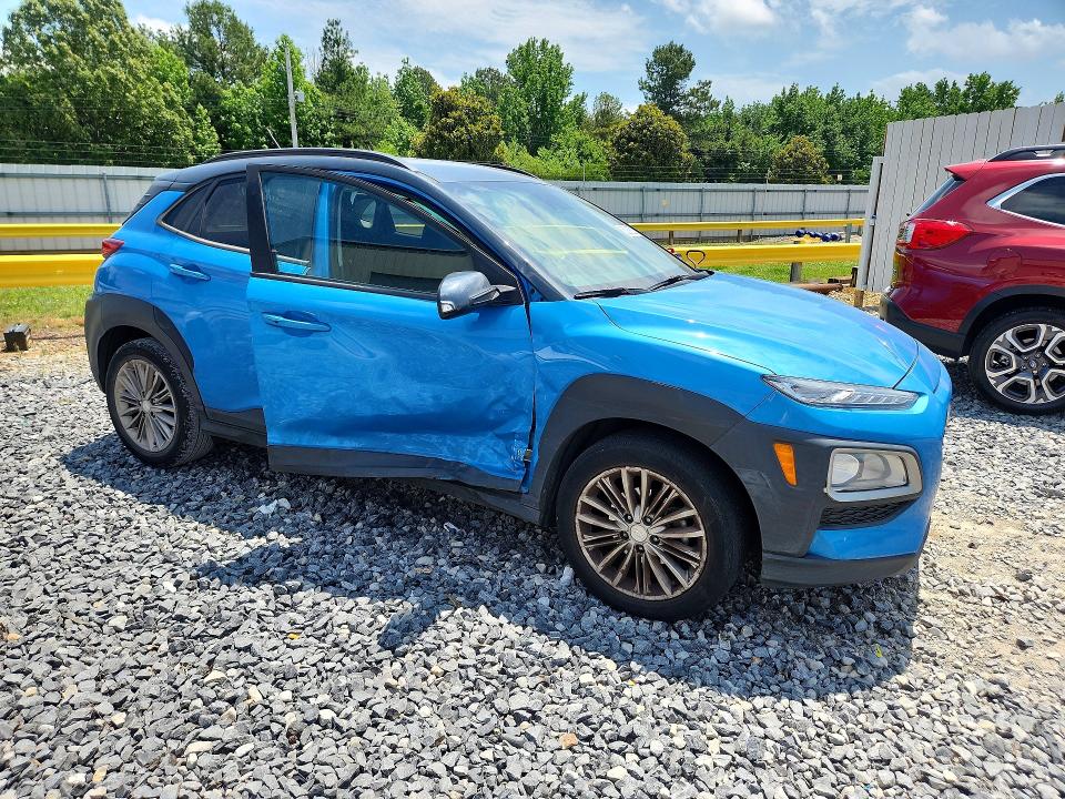 2020 Hyundai Kona მანქანა იყიდება აუქციონზე, vin: KM8K22AA9LU502455, აუქციონის ნომერი: 53939526