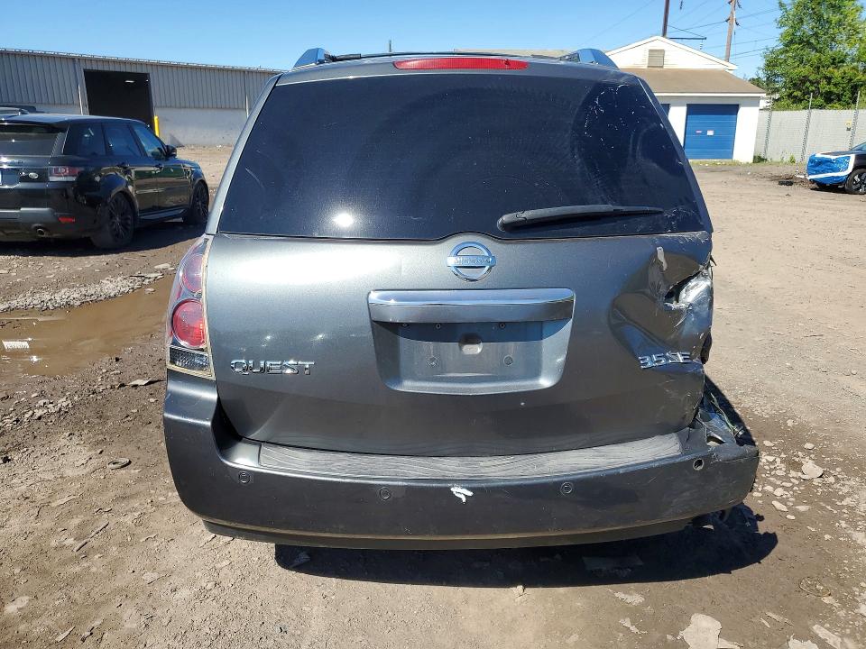 Продажа на аукционе авто 2008 Nissan Quest, vin: 5N1BV28UX8N104020, номер лота: 53242116