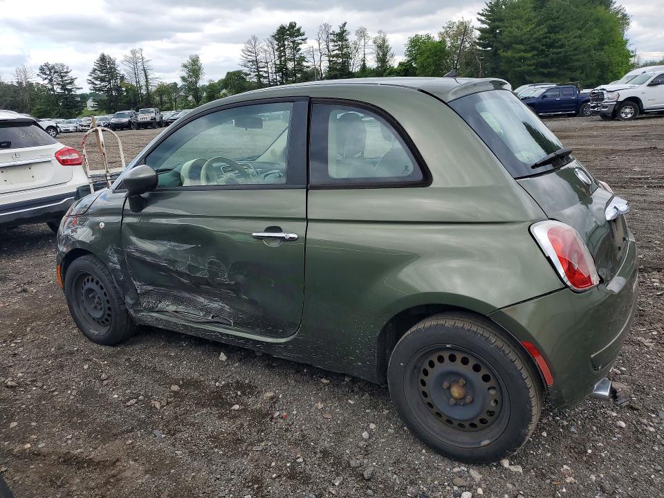 53768336 :رقم المزاد ، 3C3CFFAR0CT352020 vin ، 2012 Fiat 500 مزاد بيع