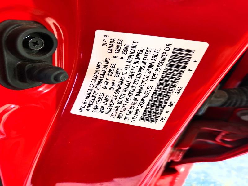 Продаж на аукціоні авто 2019 Honda Civic, vin: 2HGFC2F84KH527162, номер лоту: 52243626