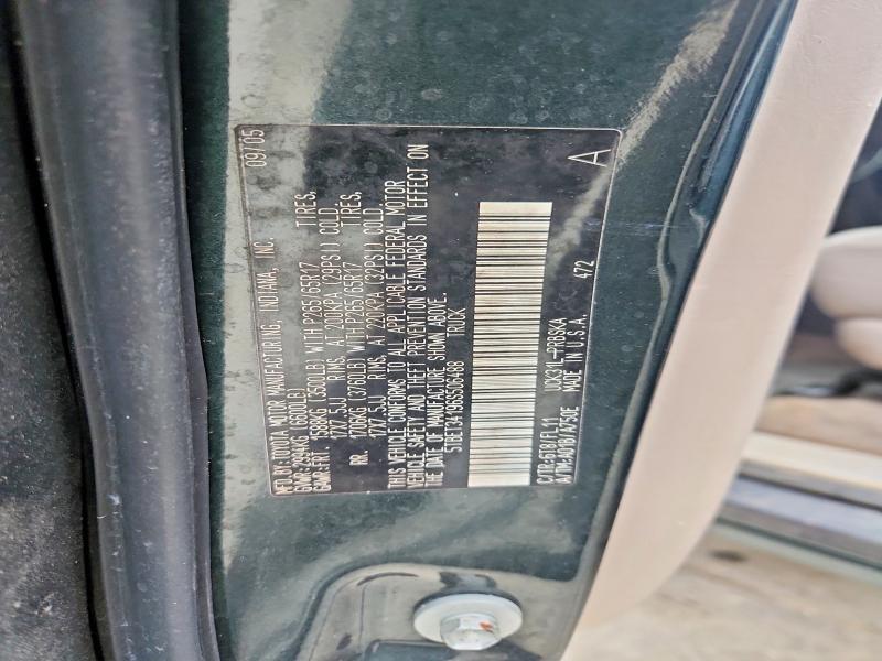 2006 Toyota Tundra მანქანა იყიდება აუქციონზე, vin: 5TBET34196S506488, აუქციონის ნომერი: 51457036