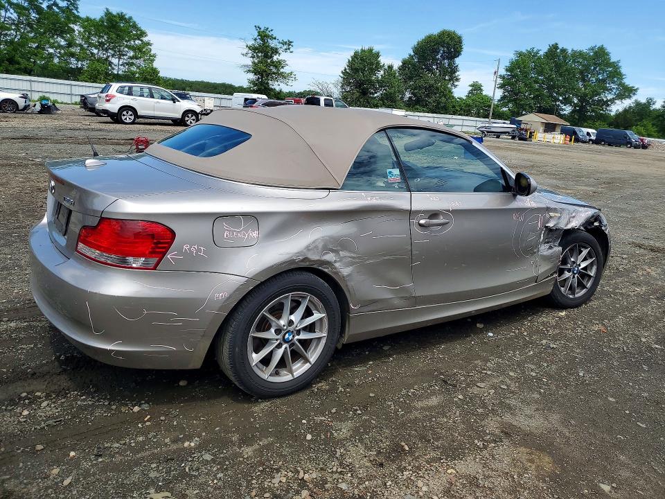 Продажа на аукционе авто 2011 Bmw 128, vin: WBAUN1C57BVH83730, номер лота: 53639446