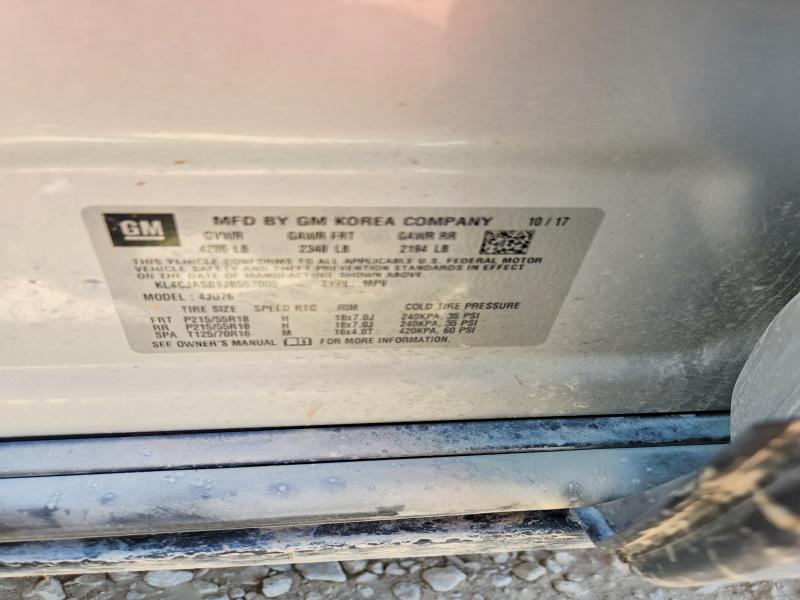 Продажа на аукционе авто 2018 Buick Encore, vin: KL4CJASB1JB557000, номер лота: 53748686