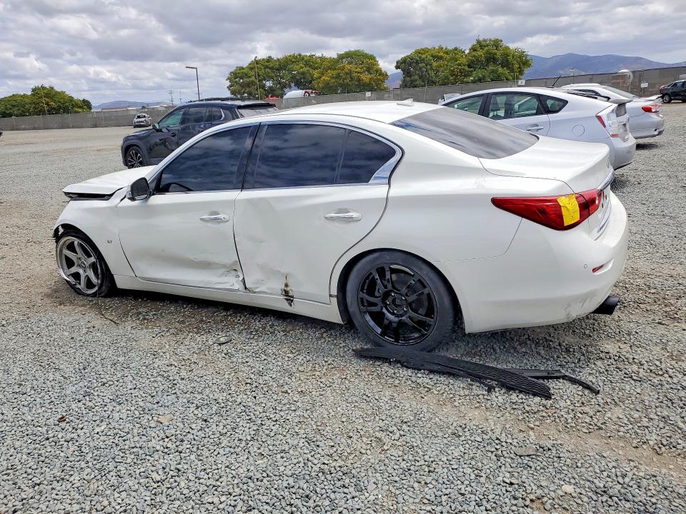 55235156 :رقم المزاد ، JN1BV7APXEM673024 vin ، 2014 Infiniti Q50 مزاد بيع