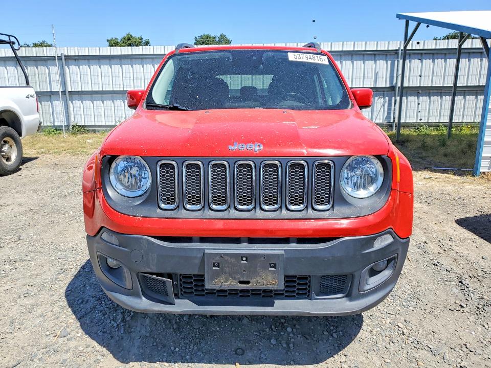 53794816 :رقم المزاد ، ZACCJBBT7GPD07487 vin ، 2016 Jeep Renegade مزاد بيع