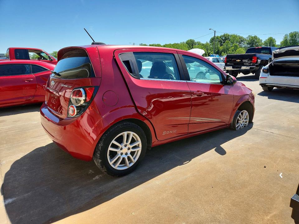 2015 Chevrolet Sonic მანქანა იყიდება აუქციონზე, vin: 1G1JC6SH1F4127321, აუქციონის ნომერი: 52932576