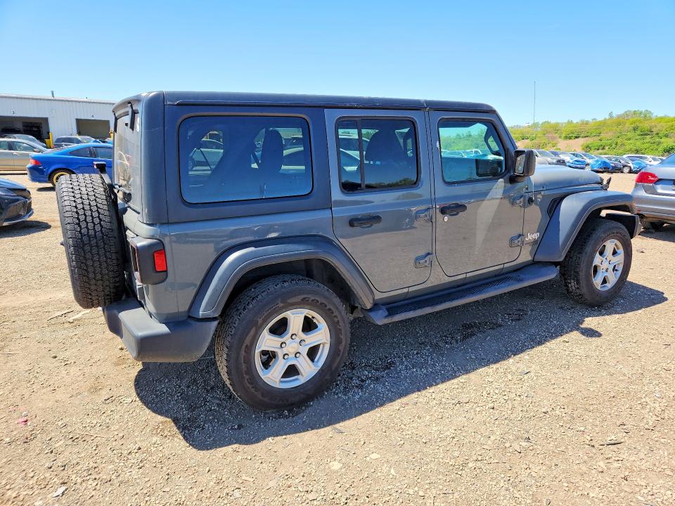 Продажа на аукционе авто 2020 Jeep Wrangler Unlimited, vin: 1C4HJXDG9LW216589, номер лота: 52487206