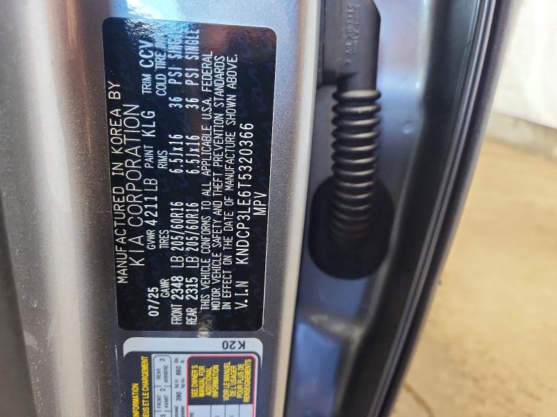 51342496 :رقم المزاد ، KNDCP3LE6T5320366 vin ، 2026 Kia Niro مزاد بيع
