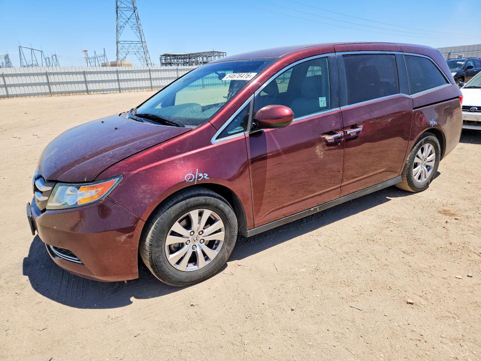 Продаж на аукціоні авто 2016 Honda Odyssey, vin: 5FNRL5H41GB115527, номер лоту: 54678476
