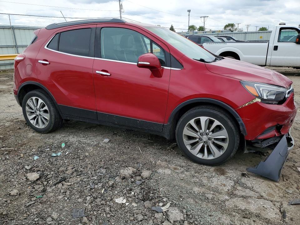 2017 Buick Encore მანქანა იყიდება აუქციონზე, vin: KL4CJASB3HB126670, აუქციონის ნომერი: 52739066