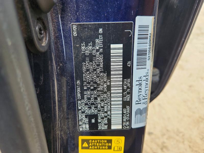 Продажа на аукционе авто 2010 Lexus Rx, vin: JTJBK1BA0A2002445, номер лота: 49324856