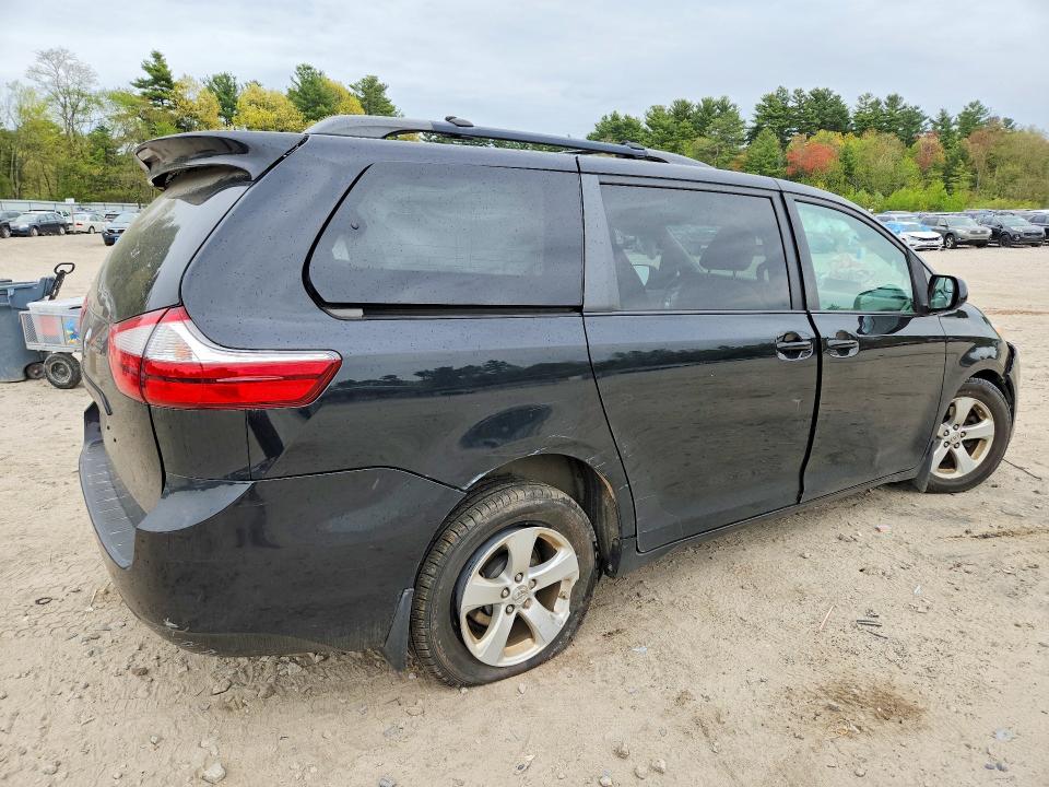 Продажа на аукционе авто 2017 Toyota Sienna, vin: 5TDKZ3DC9HS797832, номер лота: 53378516