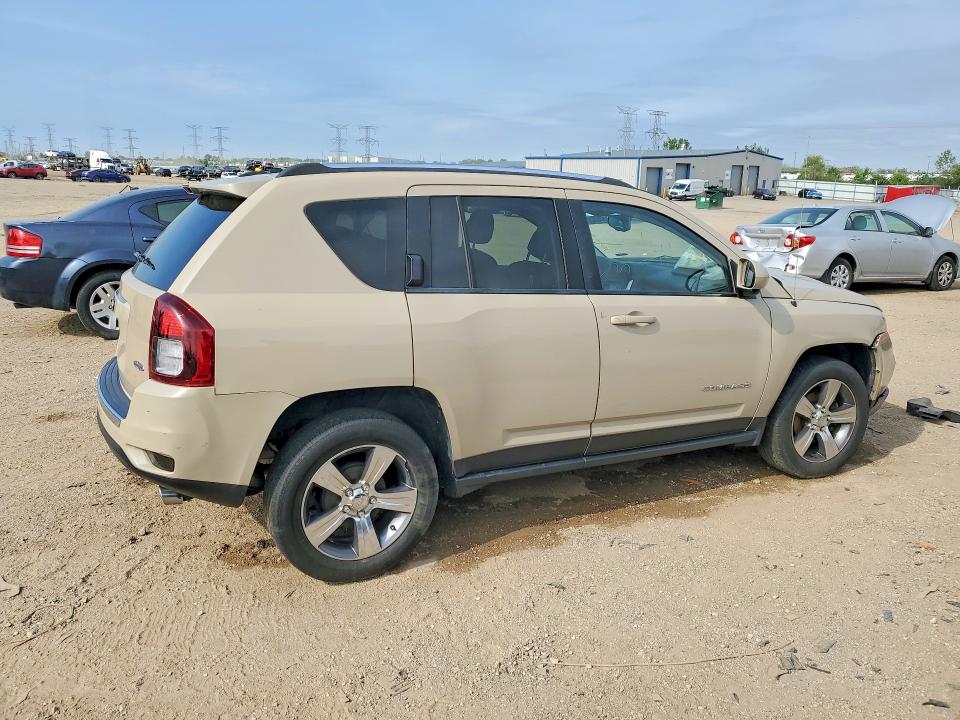 2017 Jeep Compass მანქანა იყიდება აუქციონზე, vin: 1C4NJCEBXHD185290, აუქციონის ნომერი: 54402096