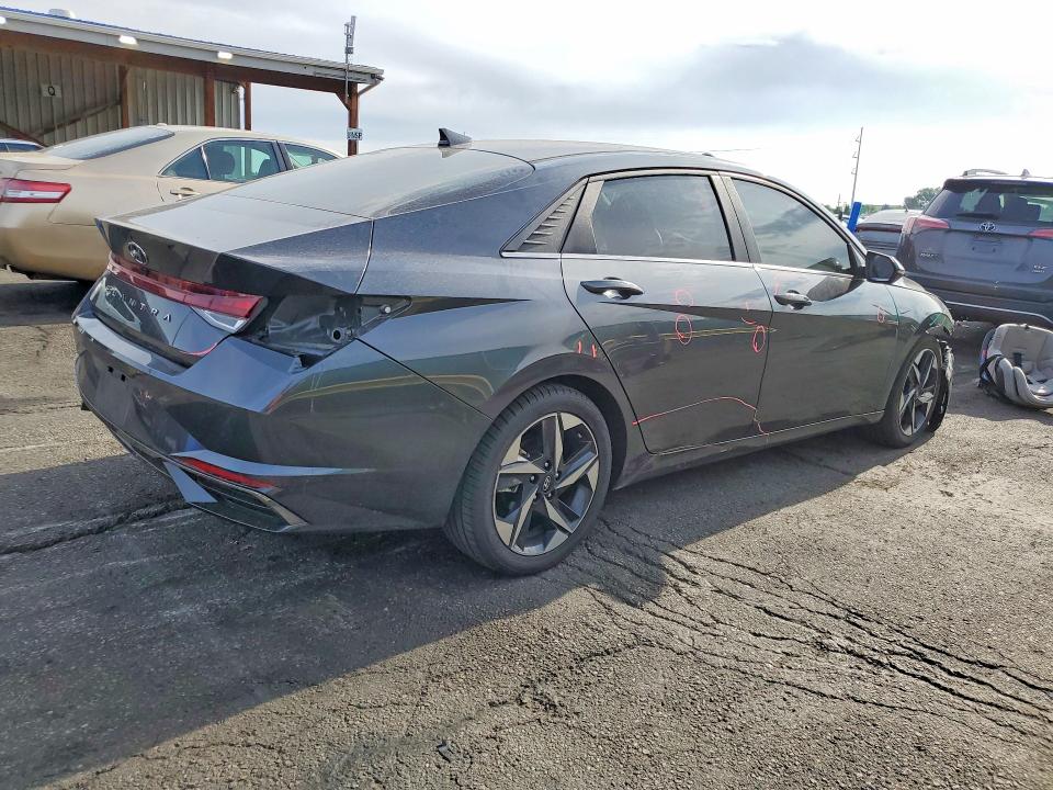 Продажа на аукционе авто 2021 Hyundai Elantra, vin: 5NPLN4AG4MH003848, номер лота: 55220916