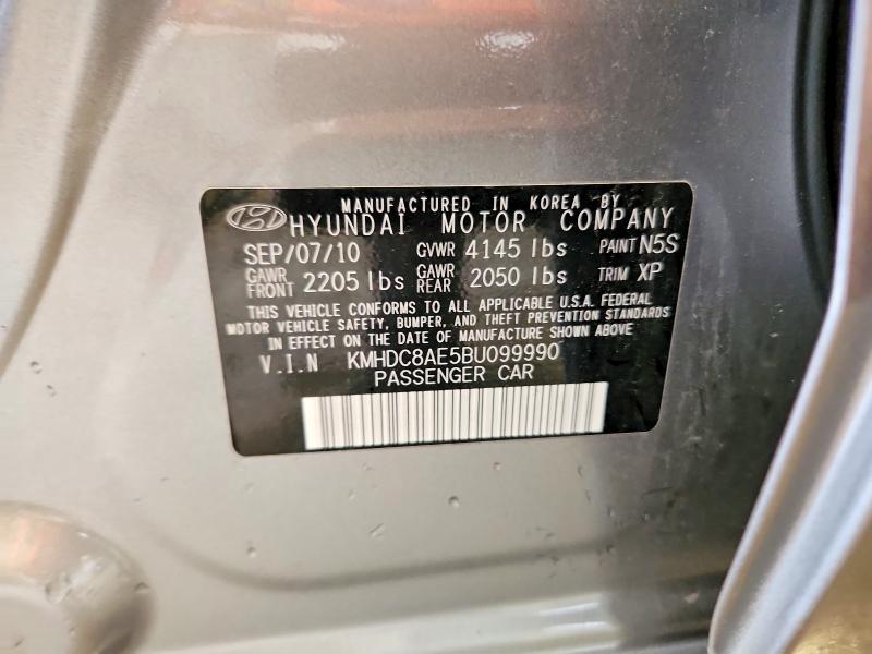 54758216 :رقم المزاد ، KMHDC8AE5BU099990 vin ، 2011 Hyundai Elantra Touring مزاد بيع