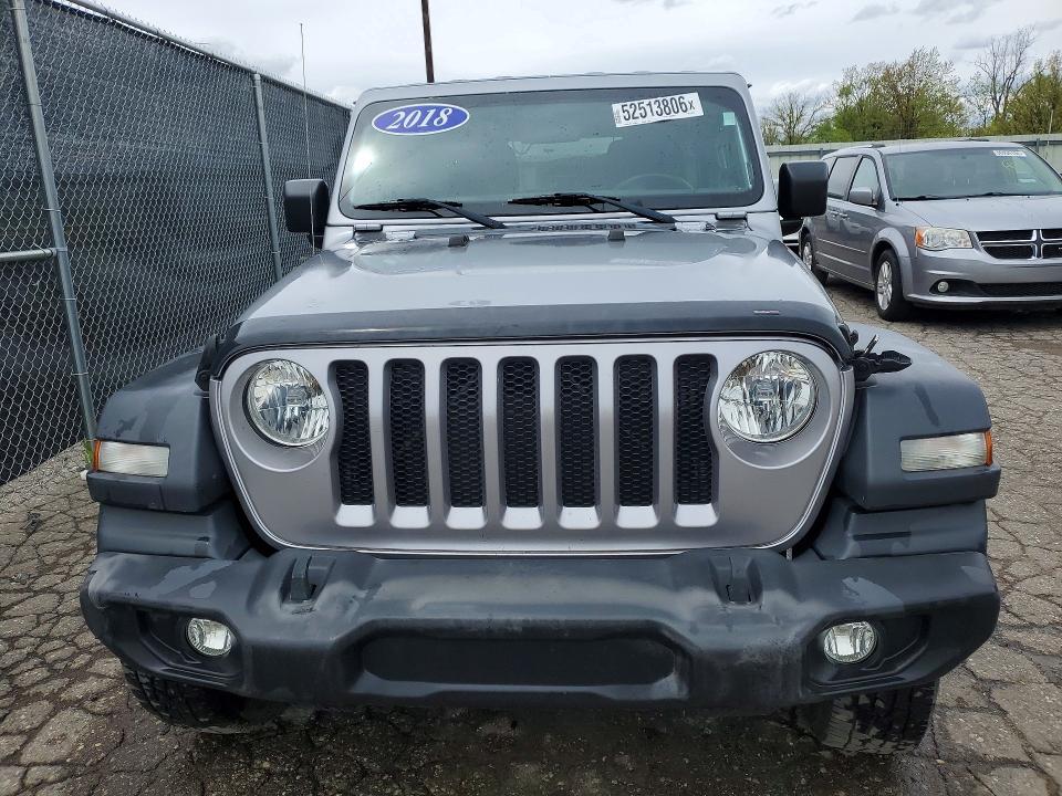 52513806 :رقم المزاد ، 1C4HJXDGXJW150230 vin ، 2018 Jeep Wrangler Unlimited مزاد بيع