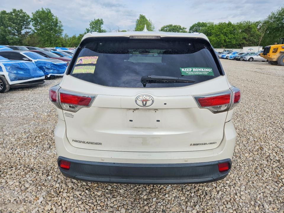 50528646 :رقم المزاد ، 5TDDKRFH2ES032322 vin ، 2014 Toyota Highlander مزاد بيع