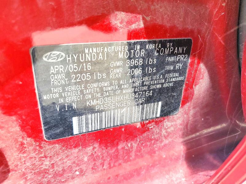 Продажа на аукционе авто 2017 Hyundai Elantra Gt, vin: KMHD35LHXHU347164, номер лота: 55339806